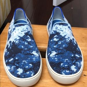 New Rothy’s Shibori sneaker, size 7.